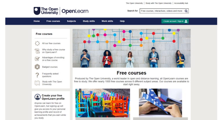 OpenLearn - The Open University