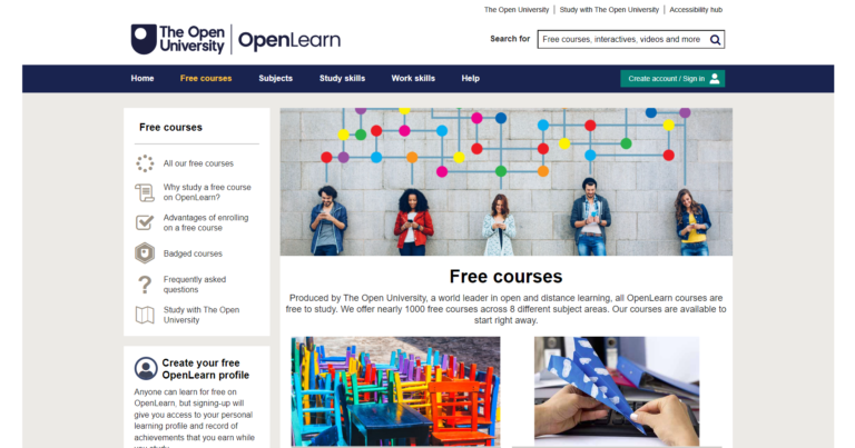 Open University Free Courses