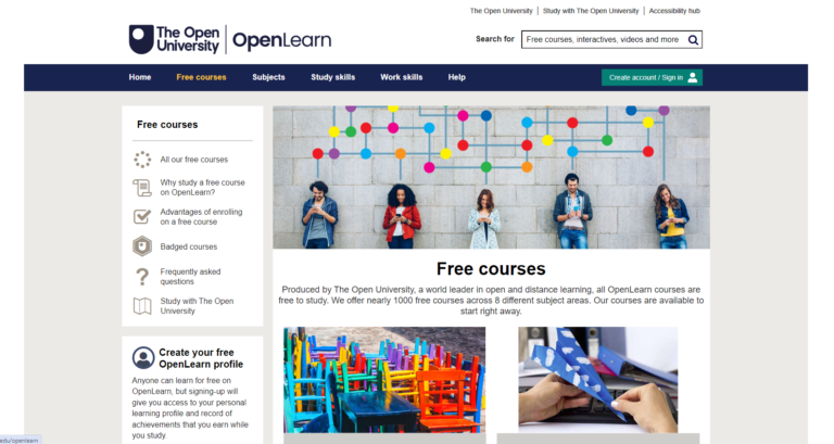 OpenLearn - The Open University