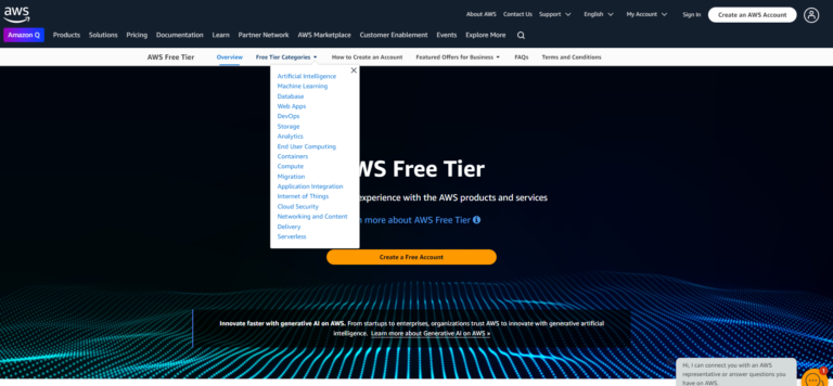 Amazon Web Services Free Tier