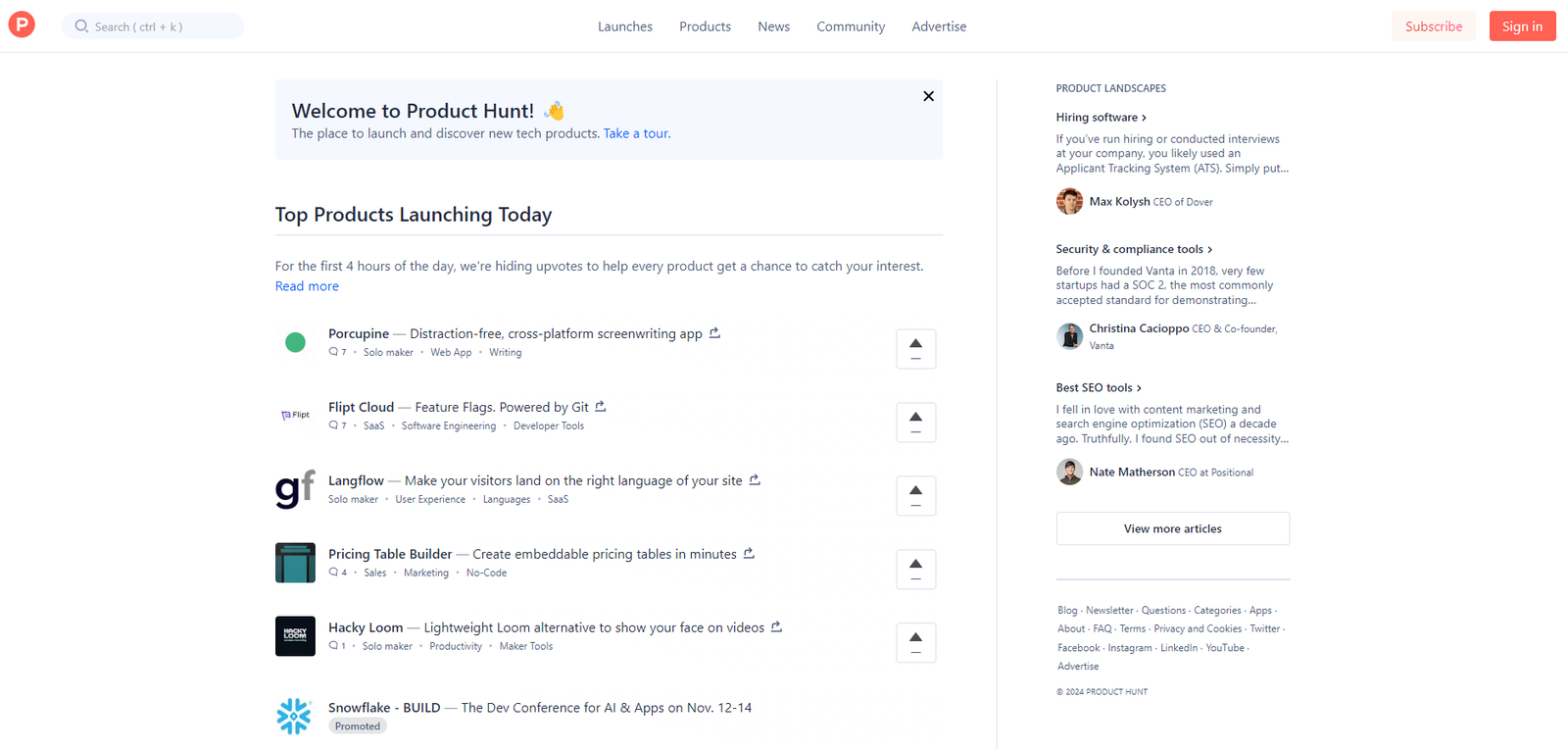 Product Hunt