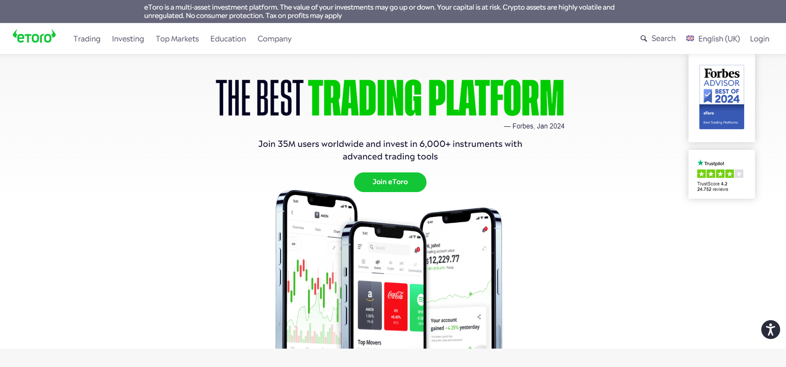 eToro