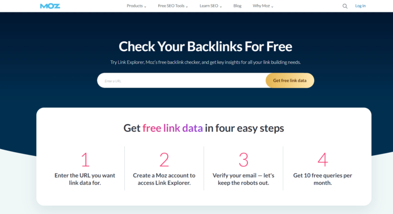 Moz Link Explorer
